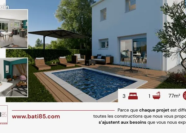 Maison 84 m² 