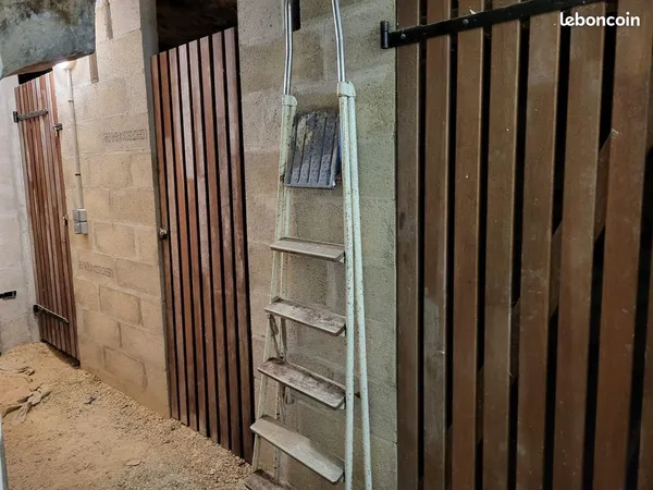 4 Caves 14m3/6m2 chacune, refaites à neuf au 17 rue Poulet (secs, sécurisées, accessibles) 