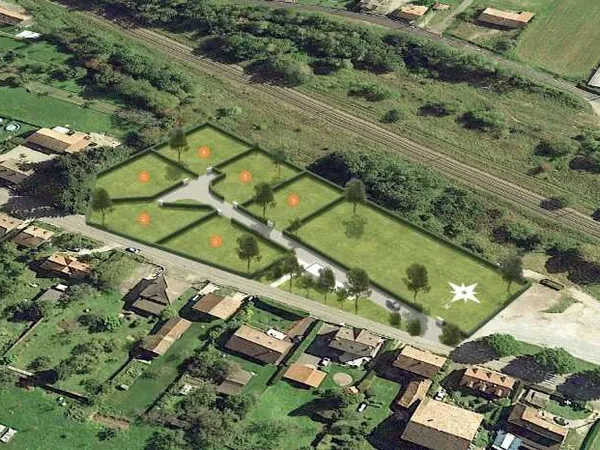 Terrain en lotissement 741 m²