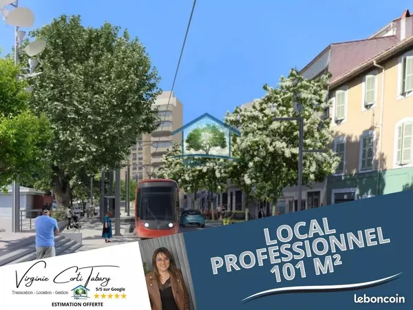 Boutique 101 m² Aubagne 