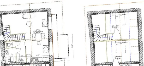 Appartement 3 pièces 65 m² 