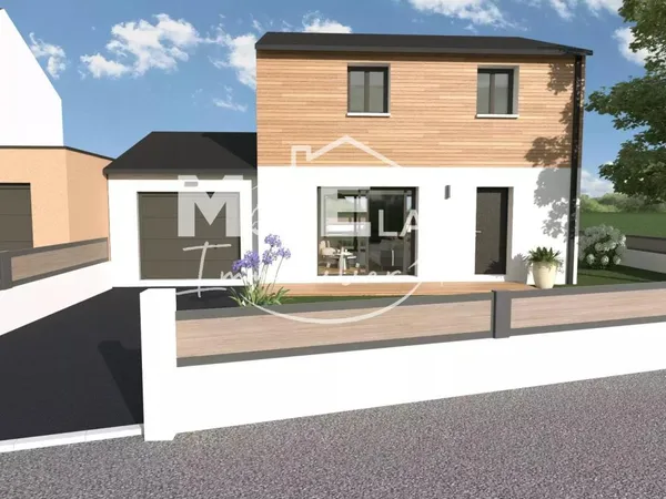 Maison moderne à Le Cellier sur un terrain de 429 m² 