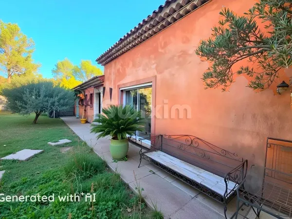 Propriété de charme sur un terrain de 2hectares avec piscine 