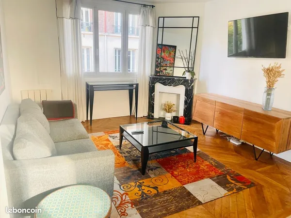Location meublée appartement 2 pièces 50 m² Issy-Les-Moulineaux (92130) 1.650 
