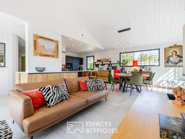 Villa empreinte d'élégance et de raffinement, à proximité de la plage 