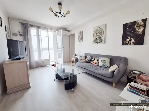 Appartement 3 pièces 58 m² 