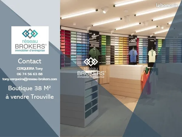 Local commercial Trouville-sur-Mer 