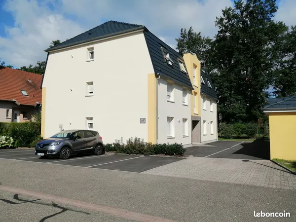 Haguenau Domaine de l'Europe, joli F3 libre au 09 mars 2026 ou plus tôt 