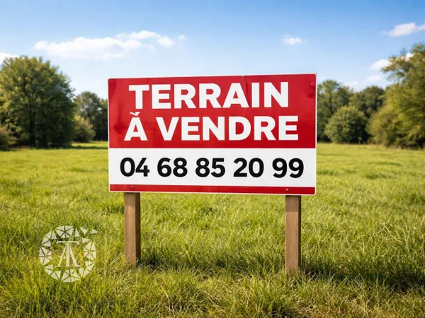 Proche Le Boulou Terrain à bâtir 