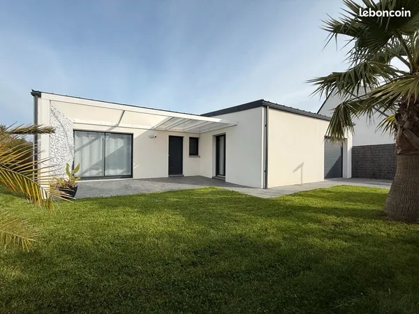 Maison individuelle récente T4 + véranda - 126 m² habitables sur terrain clos de 540 m² 