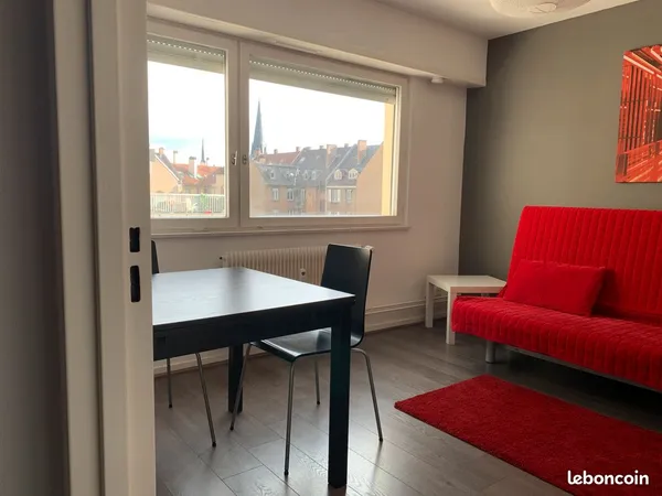 Appartement rénové et meublé 1 pièce 22m2 