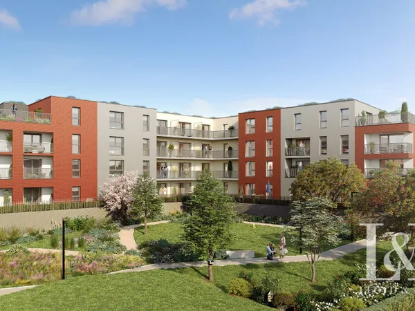 Appartement Neuf La Madeleine 3p 63m² 326000€