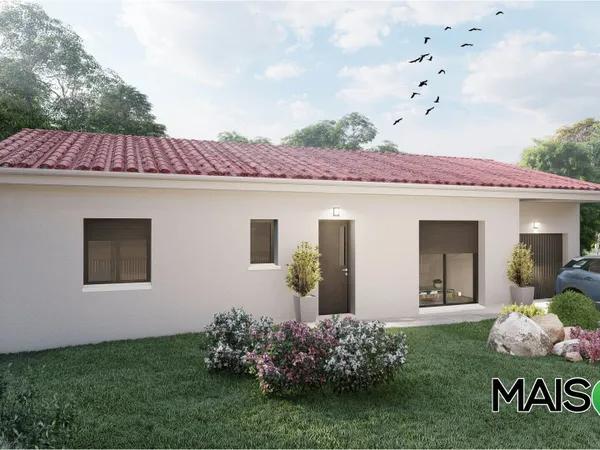 Terrain + maison 106 m² 
