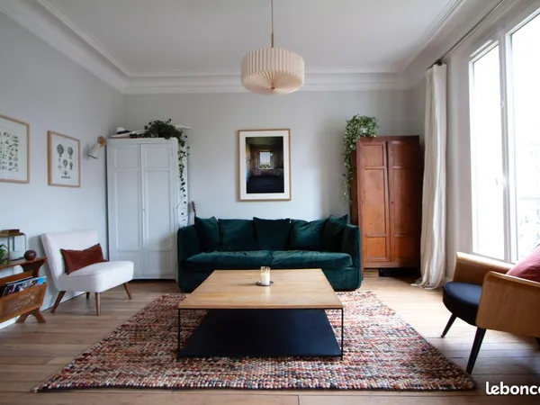 Appartement Mairie de Clichy 63m2 