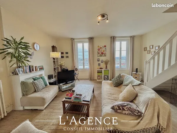 Duplex 4 pièces 90 m² 