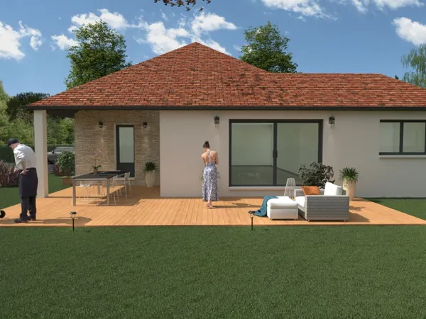 Projet de construction d'une maison 130 m² avec terrain à JOSSIGNY (77) 