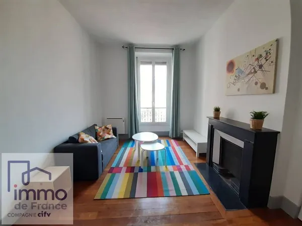Appartement 2 pièces 38 m² 