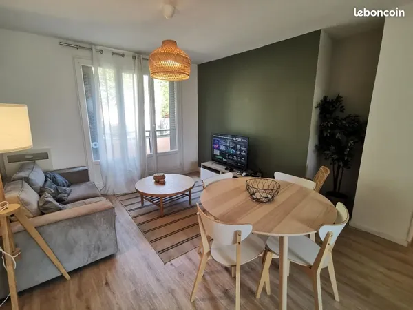 Chambre 4 pièces 10 m² 
