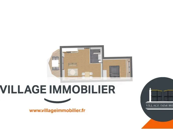 Appartement 2 pièces 45 m² 