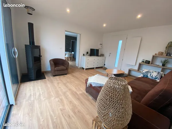 Maison meublée T3 Coutainville libre fév - mai 2026 