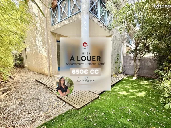 Appartement 2 pièces 45 m² 
