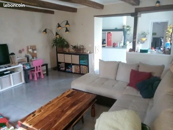 Maison de village non mitoyenne 