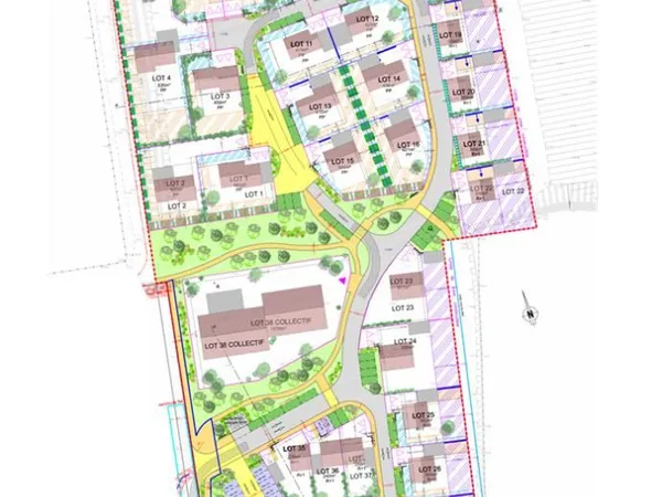 Terrain 729 m² Portes Les Valence 