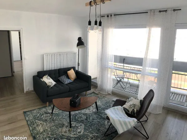 Appartement lumineux 50m2 balcon 