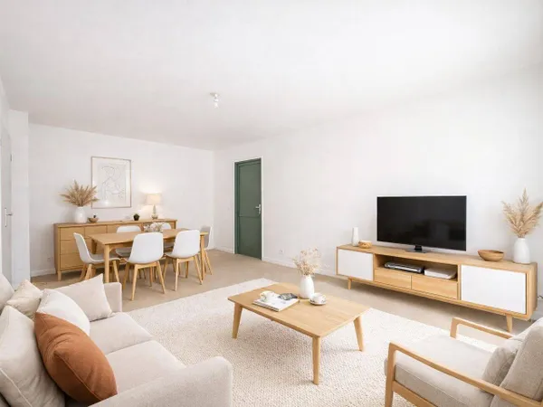 Appartement 3 pièces 61 m² 