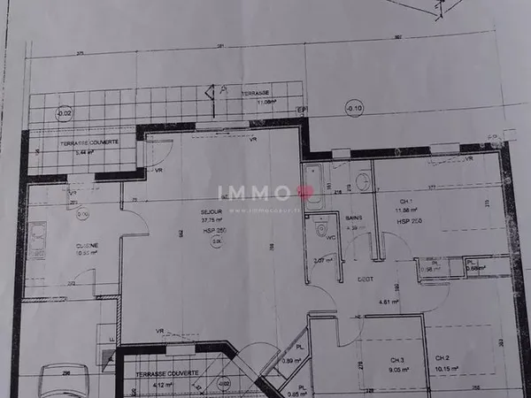 Maison 4 pièces 94 m² 