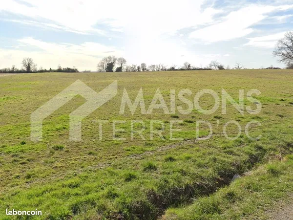 Terrain 465 m² Bruguieres 