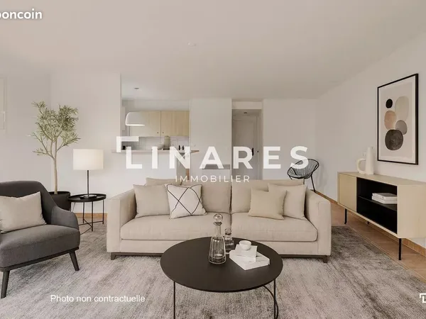 Appartement 2 pièces 54 m² 