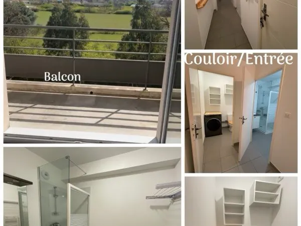 📢 *À LOUER - Bel appartement 3 pièces de 64 m² situé plein sud climatisé avec prestations de 