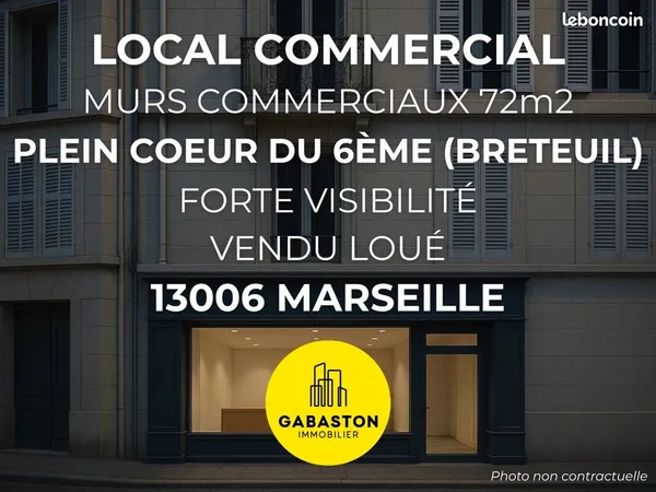 Local 3 pièces 72 m² 
