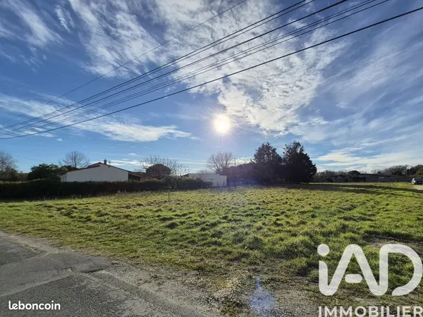 Terrain 869 m² vensac 