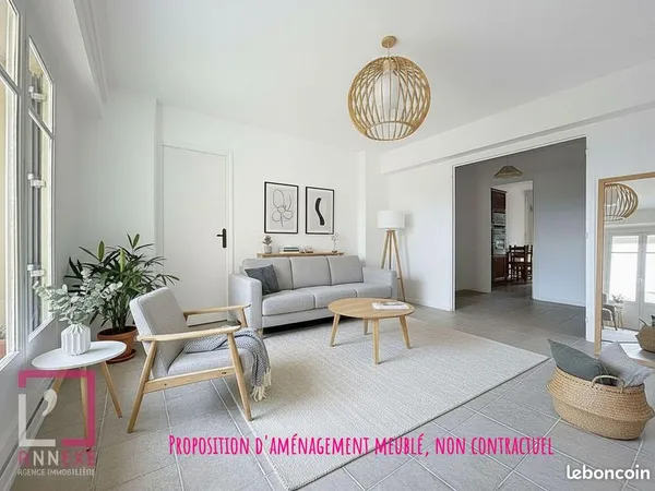 Appartement 2 pièces 50 m² 