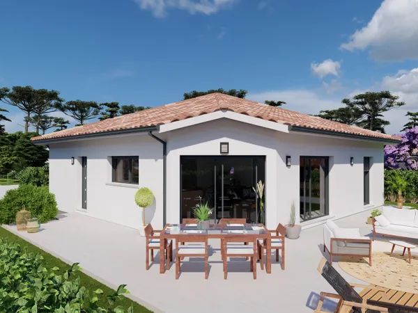 Maison neuve 3 chambres à Laluque 