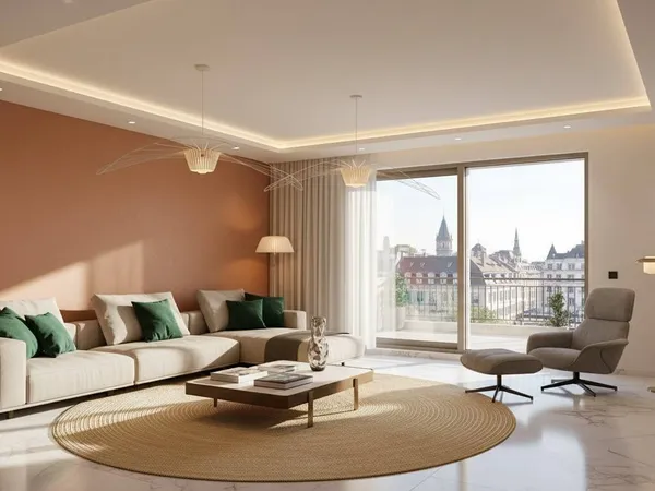 Appartement 3 pièces 57 m² 