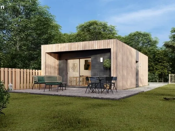 Maison en bois 2 pièces 40 m² 