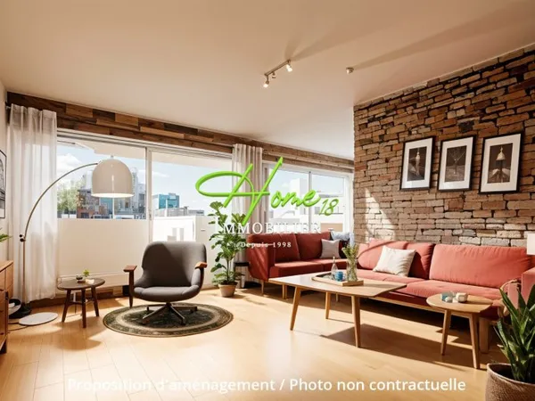 Appartement T3 à vendre  Quartier Avaricum, Bourges