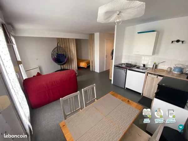 Appartement 1 pièce 37 m² 