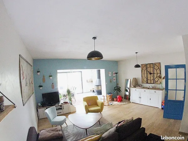 🏠 Vente Maison de ville 6 pièces - Rénovée, 4 ch. & Jardin & Garage 