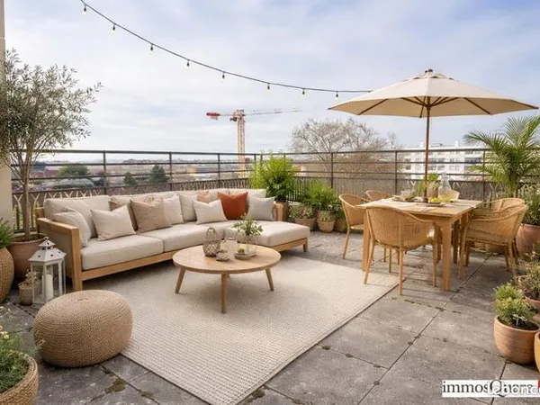 Appartement 3 pièces 56 m² 