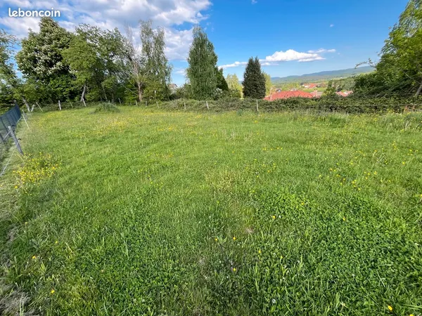 Terrain à bâtir à vendre 