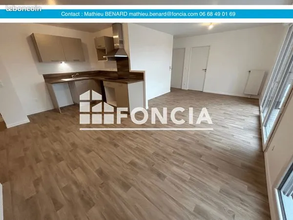 Appartement 3 pièces 63 m² 