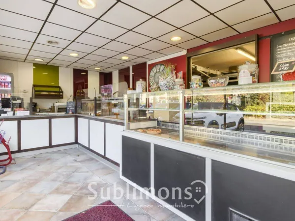 Fonds de commerce 125 m² 