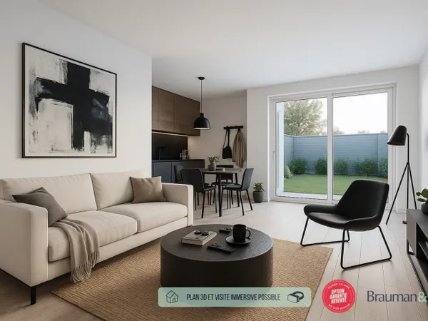 5 PIÈCES de 99m² offrant 162m² de surface privative 