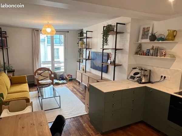 Appartement 3 pièces - Paris Centre 