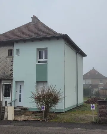 Location Maison F3 duplex 55m² rénovée - Jardin + Parking - Falck (57550) 