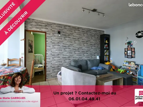 Appartement 2 pièces 39 m² 